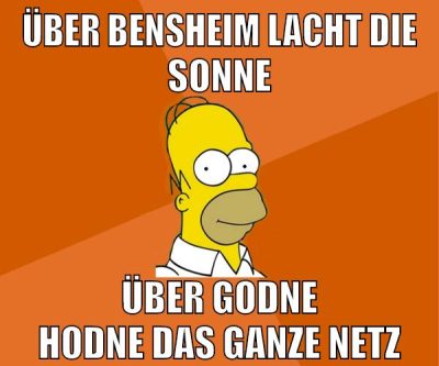 über bensheim lacht die sonne über godne hodne das ganze netz