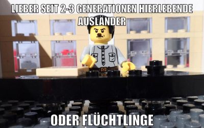 lieber seit 2-3 generationen hierlebende ausländer oder flüchtlinge