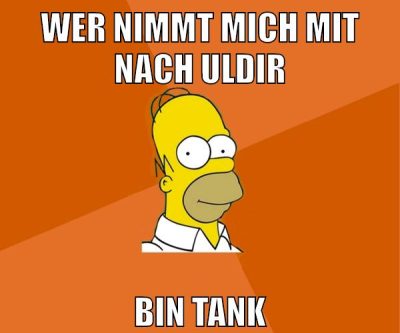 wer nimmt mich mit nach uldir bin tank