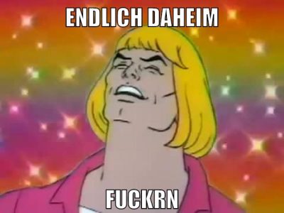 endlich daheim fuckrn