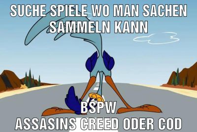 SUCHE SPIELE WO MAN SACHEN SAMMELN KANN BSPW ASSASINS CREED ODER COD
