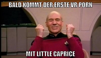 Bald kommt der erste VR Porn mit Little Caprice