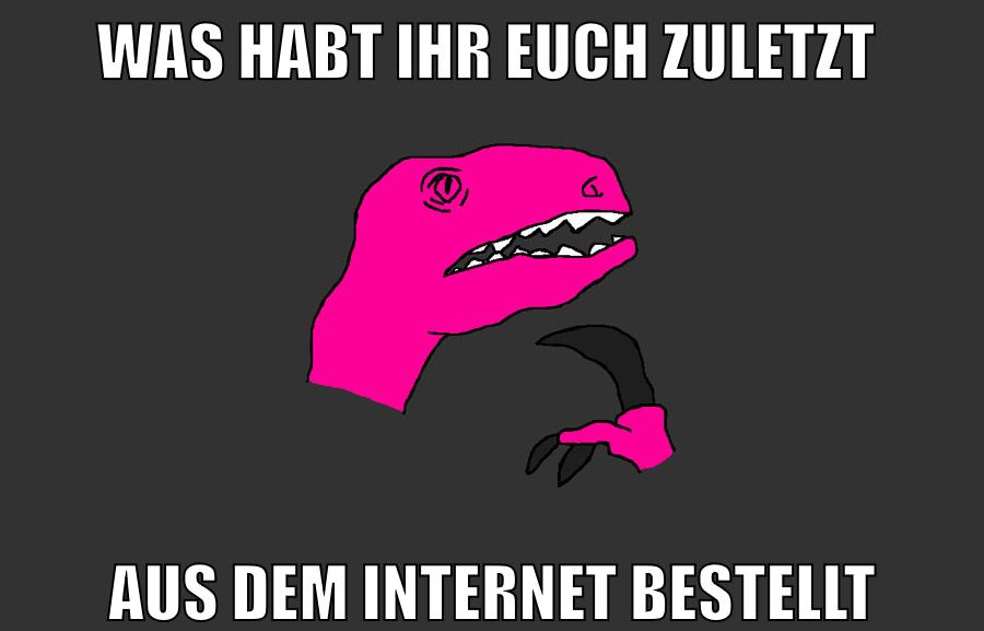 was habt ihr euch zuletzt aus dem internet bestellt