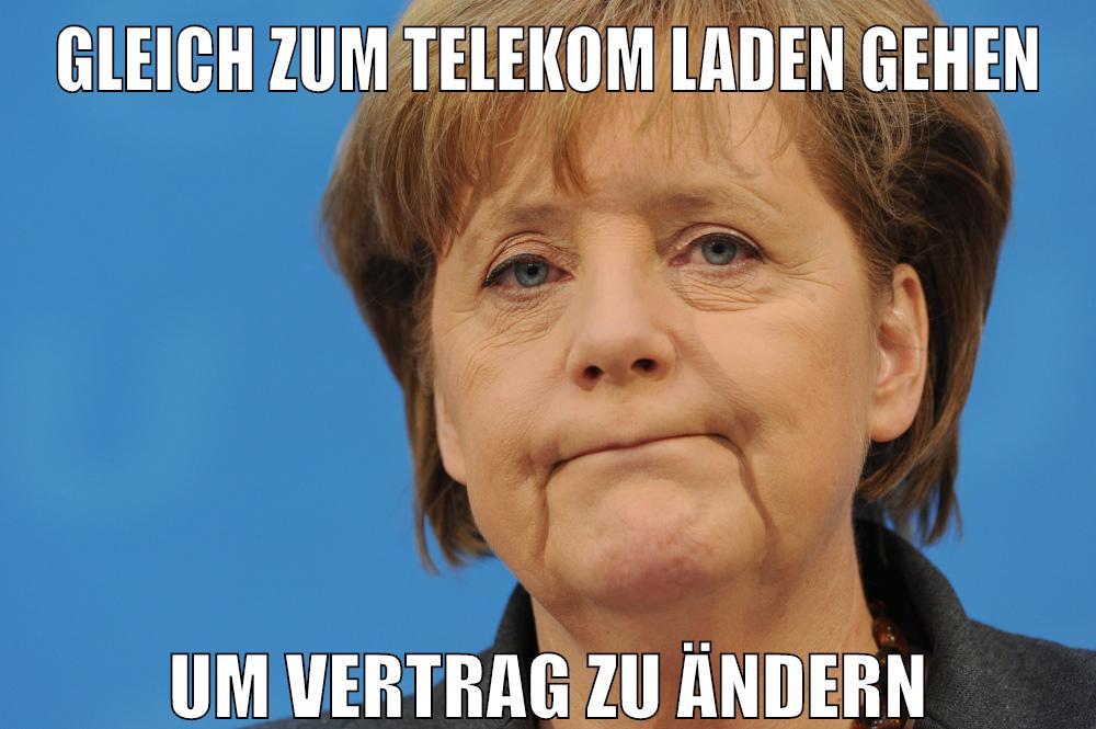 gleich zum telekom laden gehen um vertrag zu ändern