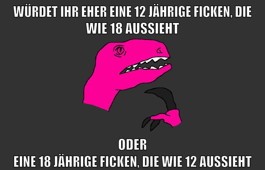 würdet ihr eher eine 12 jährige ficken, die wie 18 aussieht oder eine 18 jährige ficken, die wie 12 aussieht