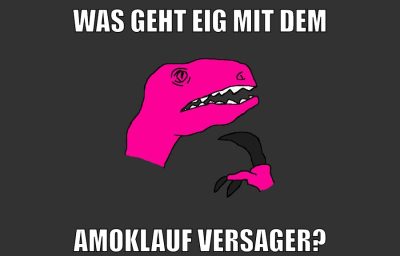 was geht eig mit dem amoklauf versager?