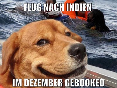 flug nach indien im dezember gebooked