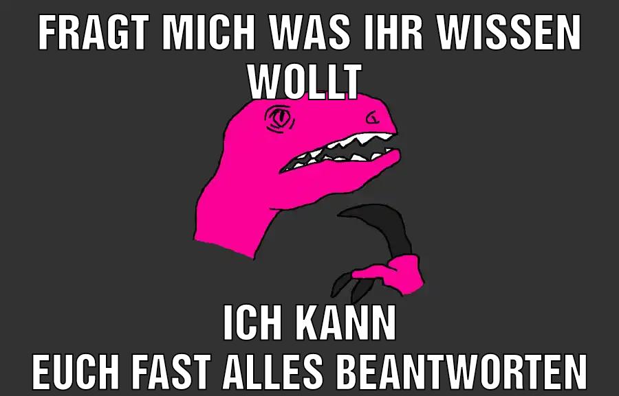 Fragt mich was ihr wissen wollt Ich kann euch fast alles beantworten