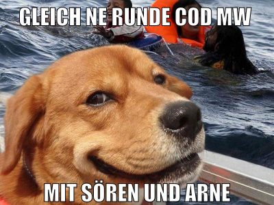 gleich ne runde cod mw mit sören und arne