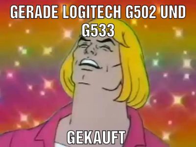 Gerade logitech g502 und g533 Gekauft