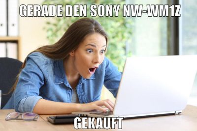 gerade den SONY NW-WM1Z gekauft
