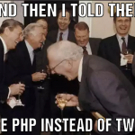 and then I told them 
