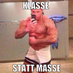 klasse  statt masse