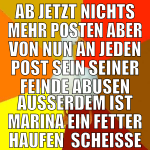 ab jetzt nichts mehr posten aber von nun an jeden 