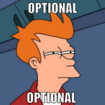 optional OPTIONAL 