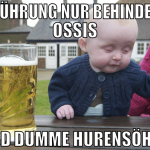 4f führung nur behinderte ossis und dumme hurensöh