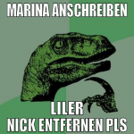marina anschreiben liler nick entfernen pls