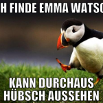 Ich finde Emma Watson kann durchaus hübsch aussehe