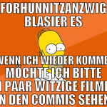 forhunnitzanzwig blasier es wenn ich wieder komme,