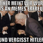 Mariner meint wir würden uns an memes erfreuen und