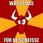 am arsch geleckt