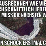mal ausrechnen wie viel ich durchschnittlich jeden