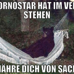 Der Pornostar hat im vertrag stehen ernähre dich v