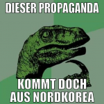 dieser propaganda kommt doch aus nordkorea