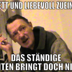 Seid nett und liebevoll zueinander das ständige st