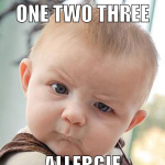 one two three allergie