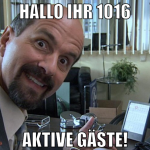 Hallo ihr 1016 aktive gäste!