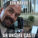 ein Hallo an unsere gäste