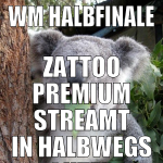 WM HALBFINALE ZATTOO PREMIUM STREAMT IN HALBWEGS G