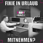 fixie in urlaub mitnehmen?