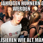 Respekt vorm Alter