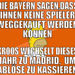 die bayern sagen,dass ihnen keine spieler weggekau
