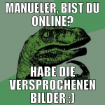 manueler, bist du online? habe die versprochenen b