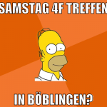 samstag 4f treffen in böblingen?