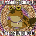 4 stück mamorkuchen gegessen voll schwindelig