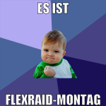 ES IST FLEXRAID-MONTAG