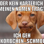 wieder kein karterich der meinen namen trägt ich g