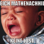 gleich mathenachhilfe keine lust