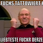 einen fuchs tättowiert haben der beliebteste fuckr