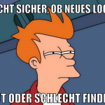 nicht sicher, ob neues logo gut oder schlecht find