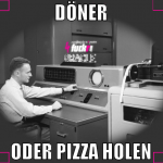 Döner oder Pizza holen