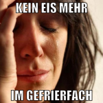 kein eis mehr im gefrierfach