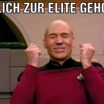 endlich zur elite gehören