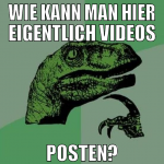 wie kann man hier eigentlich videos posten?