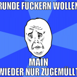 Runde Fuckern wollen Main wieder nur zugemüllt