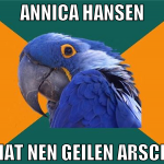 annica hansen hat nen geilen arsch